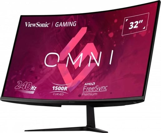 ViewSonic VX3219-PC-MHD 32" Full HD Curved Gaming Monitor - VA, 240Hz, 1ms, HDMI