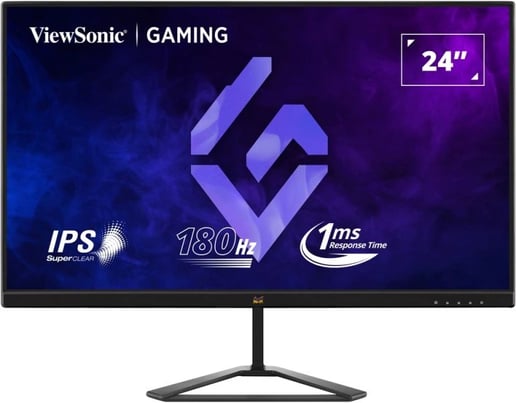 ViewSonic VX2479-HD-PRO 23.8" Full HD Gaming Monitor - IPS, 180Hz, 1ms, HDMI, DP