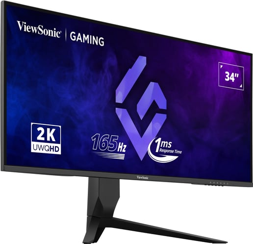 ViewSonic VX3480-2K-PRO 34" UltraWide Gaming Monitor - VA, 165Hz, 1ms, HDMI, DP