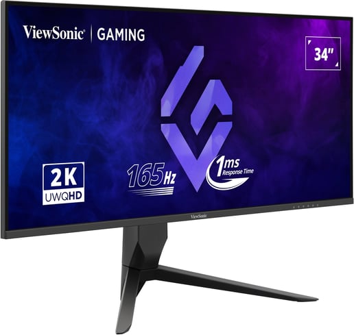 ViewSonic VX3480-2K-PRO 34" UltraWide Gaming Monitor - VA, 165Hz, 1ms, HDMI, DP