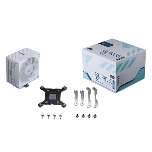Valkyrie Surge SL125 Tower CPU Cooler in White