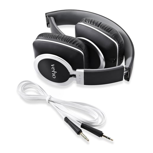 Veho 360 Z8 Designer Aluminium Headphones with Flex Cable
