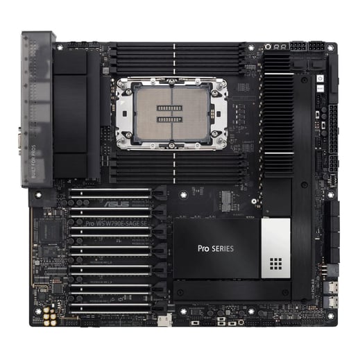 ASUS Pro WS W790E-SAGE SE SSI EEB Motherboard for Intel LGA4677 CPUs