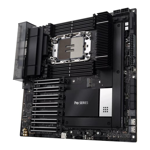 ASUS Pro WS W790E-SAGE SE SSI EEB Motherboard for Intel LGA4677 CPUs