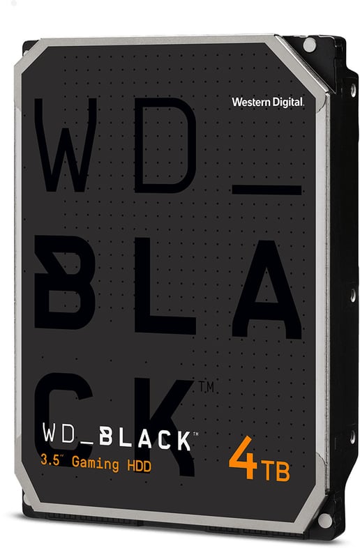 Western Digital Black 4TB SATA III 3.5"" Hard Drive - 7200RPM, 256MB Cache