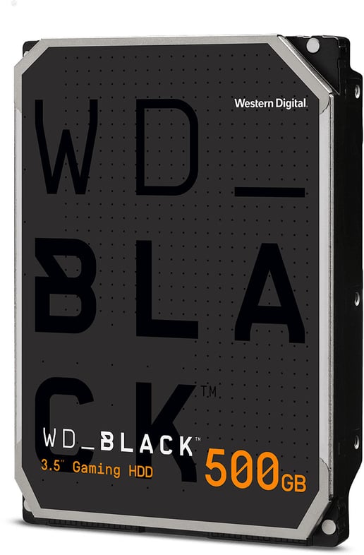 Western Digital Black 500GB SATA III 3.5" Hard Drive - 7200RPM, 64MB Cache