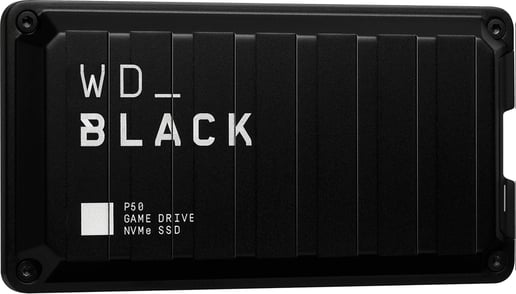 Western Digital Black P50 2TB Desktop External Solid State Drive in Black