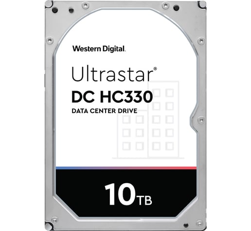 10TB Western Digital Ultrastar DC HC330 3.5" SATA III Hard Drive - 7200RPM