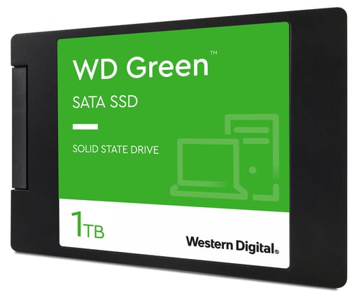 1TB Western Digital Green 2.5" SATA III Solid State Drive