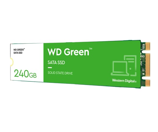 240GB Western Digital Green M.2 2280 SATA III Solid State Drive