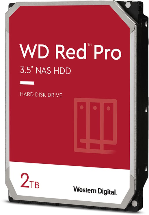 2TB Western Digital Red Pro 3.5" SATA III Hard Drive - 7200RPM, 64MB Cache