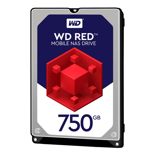 Western Digital Red Mobile 750GB SATA III 2.5" Hard Drive - 16MB