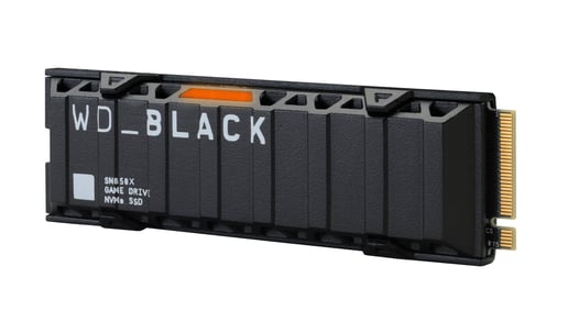 1TB Western Digital Black SN850X with Heatsink M.2 2280