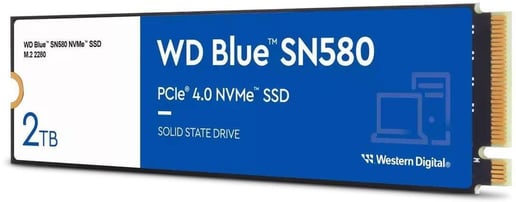 2TB Western Digital Blue SN580 M.2 2280