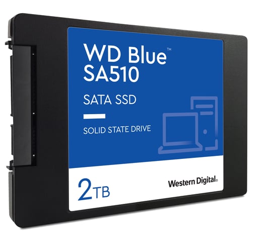 2TB Western Digital Blue SA510 2.5" SATA III Solid State Drive