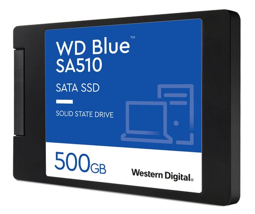 500GB Western Digital Blue SA510 2.5" SATA III Solid State Drive