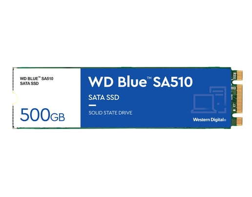 500GB Western Digital Blue SA510 M.2 2280 SATA III Solid State Drive