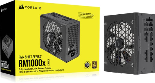 1000W Corsair RMx Shift Series Modular 80 Plus Gold PSU