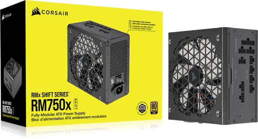 750W Corsair RMx Shift Series Modular 80 Plus Gold PSU