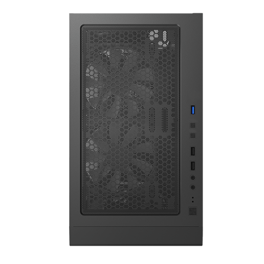 Montech X3 Mesh Mid Tower Gaming Case - Black USB 3.0