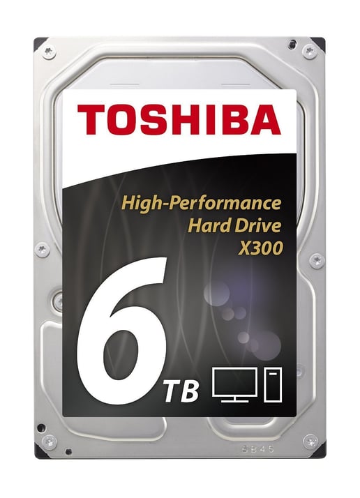 Toshiba X300 6TB SATA III 3.5" Hard Drive - 7200RPM, 128MB Cache