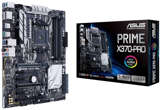 ASUS PRIME X370-PRO ATX Motherboard for AMD AM4 CPUs