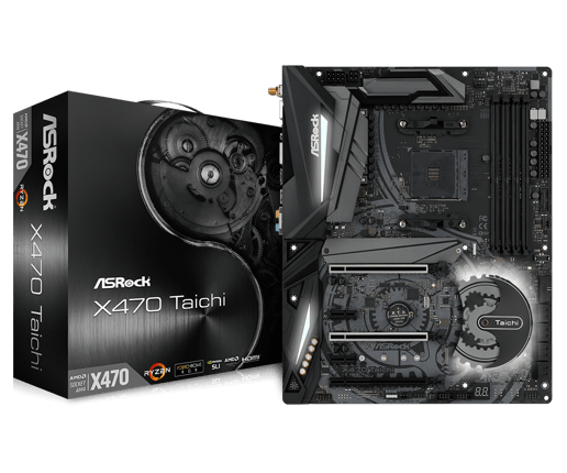 ASRock X470 Taichi ATX Motherboard for AMD AM4 CPUs