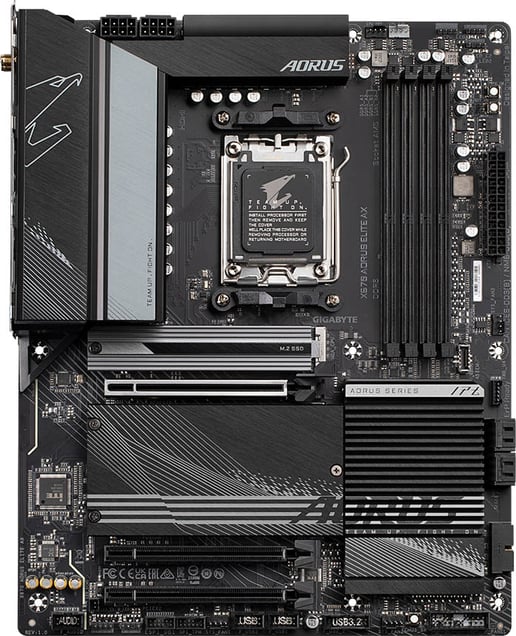 Gigabyte X670 AORUS ELITE AX ATX Motherboard for AMD Socket AM5 CPUs