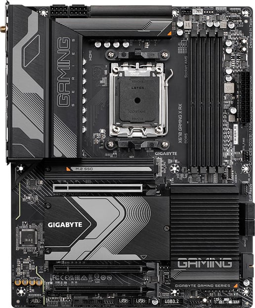 Gigabyte X670 GAMING X AX ATX Motherboard for AMD Socket AM5 CPUs
