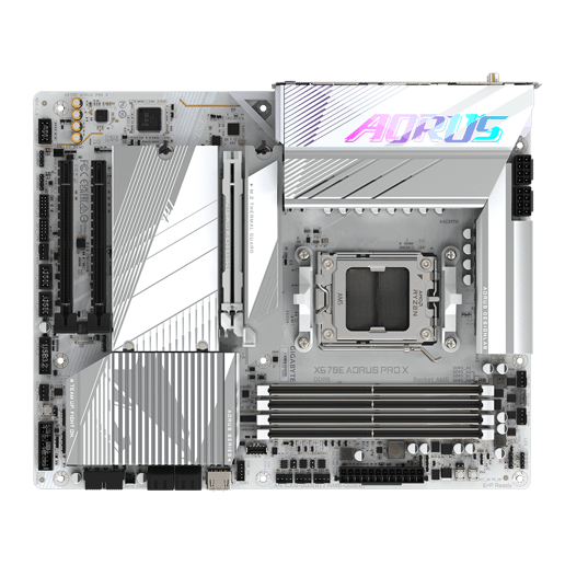 Gigabyte X670E AORUS PRO X ATX Motherboard for AMD Socket AM5 CPUs