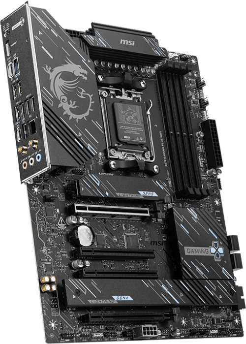 MSI X870 GAMING PLUS WIFI ATX Motherboard for AMD Socket AM5 CPUs