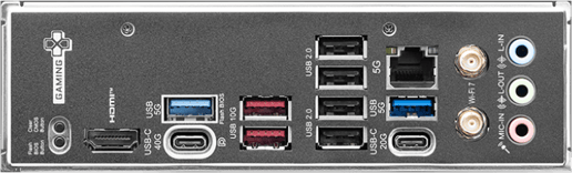 MSI X870 GAMING PLUS WIFI ATX Motherboard for AMD Socket AM5 CPUs