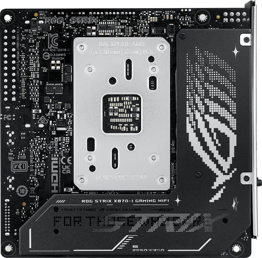 ASUS ROG Strix X870-I Gaming WiFi ITX Motherboard for AMD AM5 CPUs
