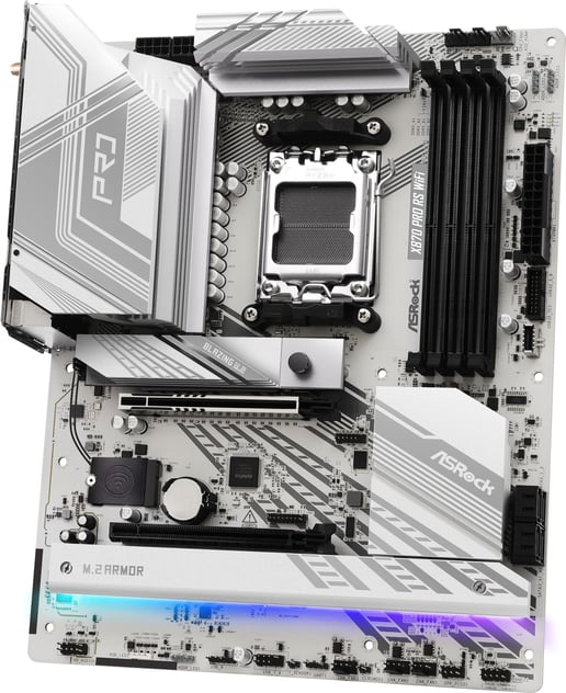 ASRock X870 Pro RS WiFi ATX Motherboard for AMD Socket AM5 CPUs