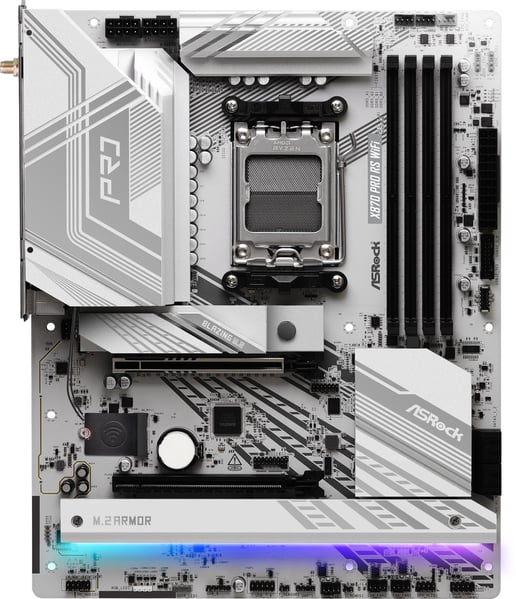 ASRock X870 Pro RS WiFi ATX Motherboard for AMD Socket AM5 CPUs