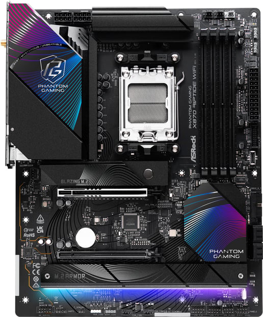 ASRock X870 Riptide WiFi ATX Motherboard for AMD AM5 CPUs