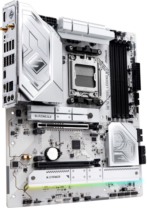 ASRock X870 Steel Legend WiFi ATX Motherboard for AMD AM5 CPUs