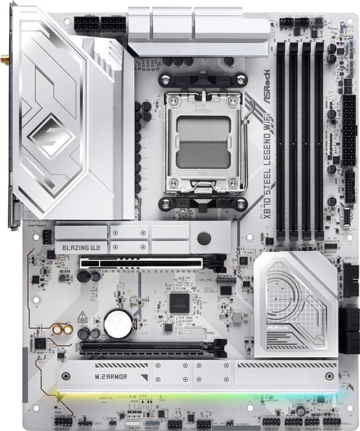 ASRock X870 Steel Legend WiFi ATX Motherboard for AMD AM5 CPUs