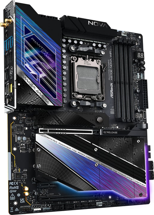 ASRock X870E Nova WiFi ATX Motherboard for AMD AM5 CPUs