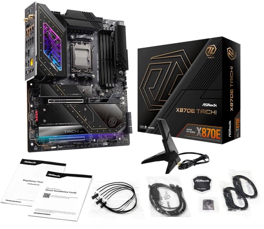 ASRock X870E Taichi EATX Motherboard for AMD AM5 CPUs