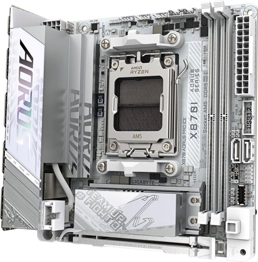 Gigabyte X870I AORUS PRO ICE ITX Motherboard for AMD AM5 CPUs