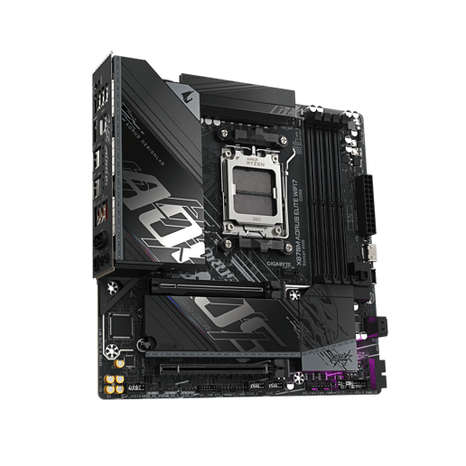 Gigabyte X870M AORUS ELITE WIFI7 mATX Motherboard for AMD AM5 CPUs