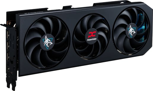 PowerColor Radeon RX 9070 XT HellHound OC 16GB GDDR6 Graphics Card