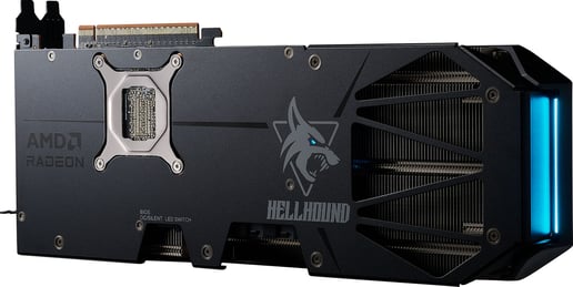 PowerColor Radeon RX 9070 XT HellHound OC 16GB GDDR6 Graphics Card