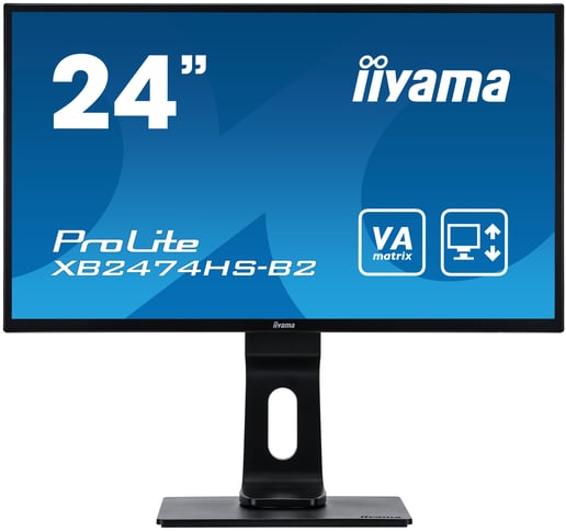 iiyama ProLite XB2474HS 23.6 inch Monitor - Full HD, 4ms, Speakers