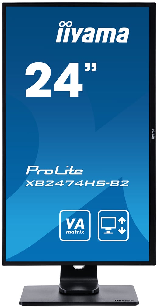 iiyama ProLite XB2474HS 23.6 inch Monitor - Full HD, 4ms, Speakers
