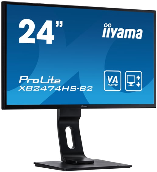 iiyama ProLite XB2474HS 23.6 inch Monitor - Full HD, 4ms, Speakers