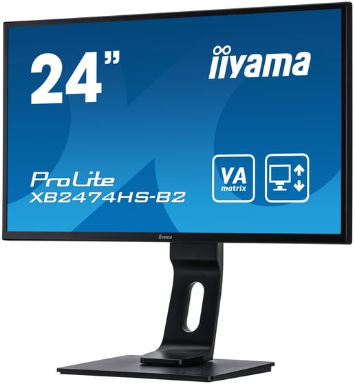 iiyama ProLite XB2474HS 23.6 inch Monitor - Full HD, 4ms, Speakers