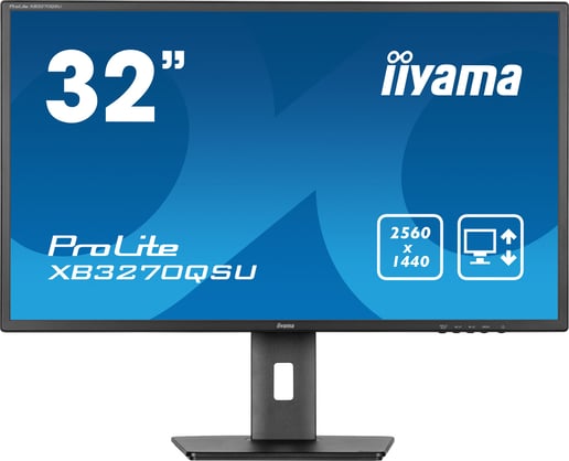 iiyama ProLite XB3270QSU 32" 1440p (QHD) Monitor - IPS, 100Hz, 3ms, Speakers, DP