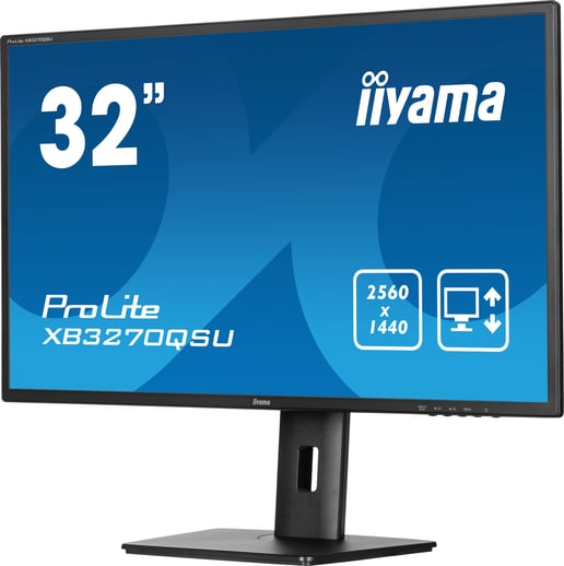 iiyama ProLite XB3270QSU 32" 1440p (QHD) Monitor - IPS, 100Hz, 3ms, Speakers, DP